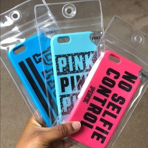 Three Pink (Victoria Secret) iPhone 6 or 6s Cases